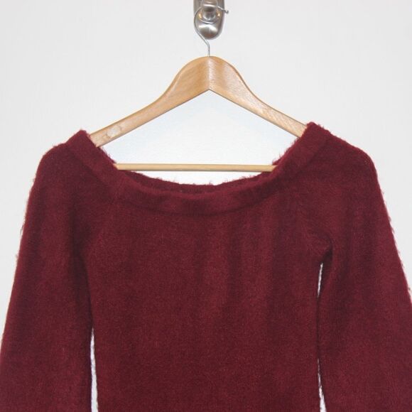 VICI Adoration off the shoulder Bunbury Sweater Mini Dress Women Small - Picture 5 of 12